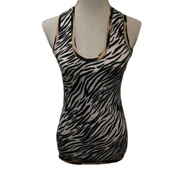 Rachel Zoe Wild Print Top - Size Small - Picture 2 of 6